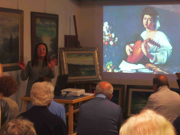La Prof. Daniela Cappelli racconta Caravaggio alla Casa di Giotto