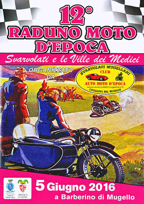 12 raduno moto d’ epoca a Barberino di Mugello