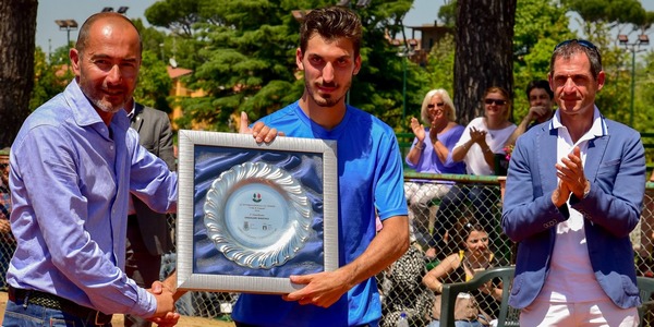 Premiazione Daniele Capecchi al Future di Frascati