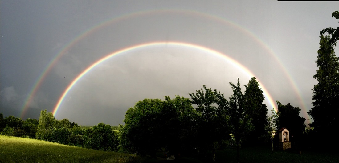 Magia dell'arcobaleno in Mugello. Nuova Foto del Giorno