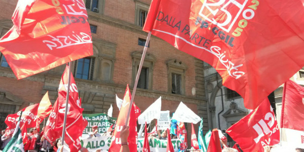 firenze sciopero sindacati 9