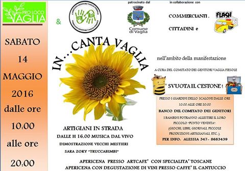 Artigiani, mercatino, giochi, musica. Arriva 'In-Canta Vaglia'