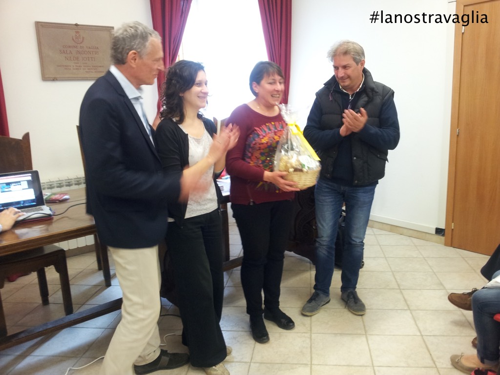 Laura Tasselli al centro