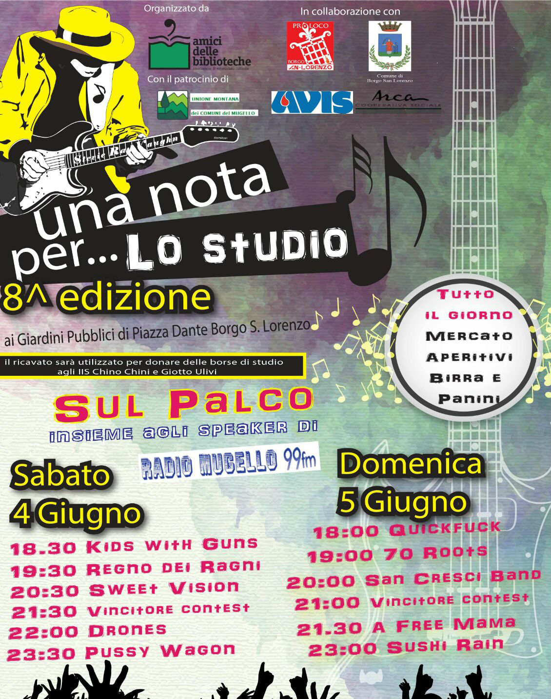 Una nota per lo studio. Tutte le info