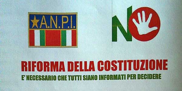 Anpi e il Referendum. Intervento di Antonio Margheri