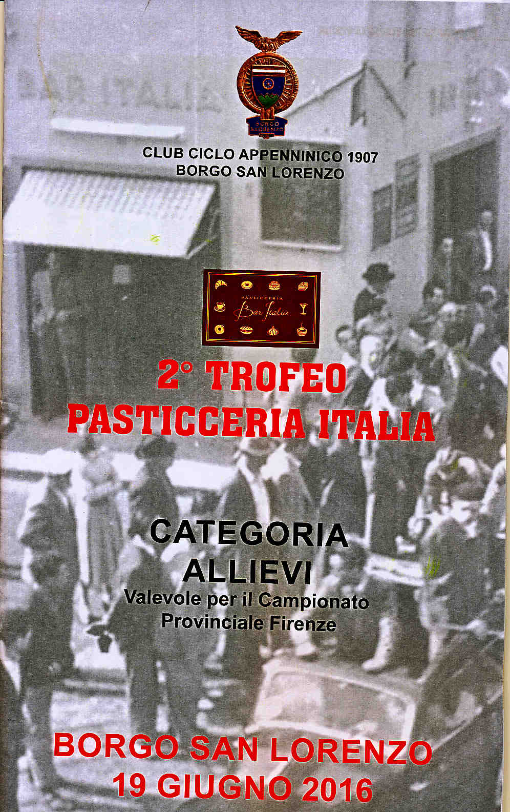 Il trofeo Bar Italia per il campionato provinciale allievi