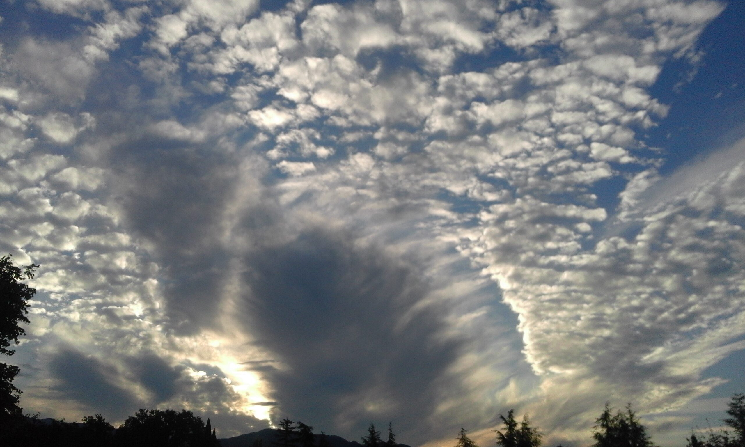Lo spettacolo dell'alba. Foto del giorno