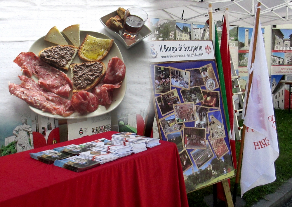 Scarperia in Fiera a Pordenone, con i piatti del Mugello