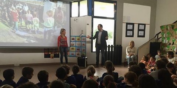 Fido spiegato ai bambini di Luco, da Omoboni