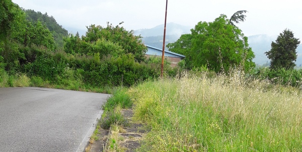 C'erano una volta i marciapiedi. In Via Don Dino Margheri a Luco