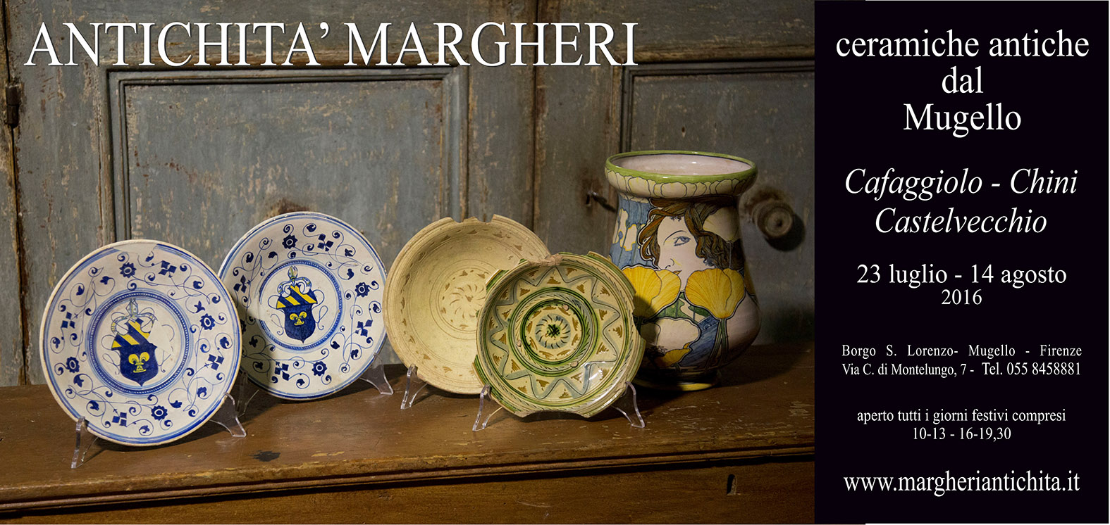 Ceramiche nel mugello. Cafaggiolo, Castelvecchio, Chini