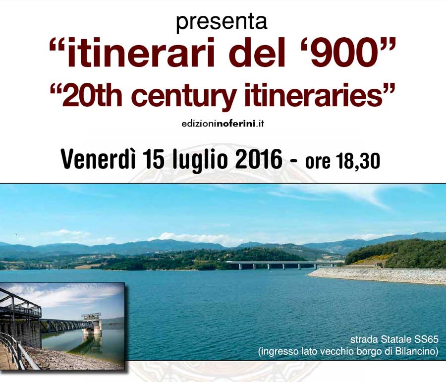 Mugello Itinerari del '900. Presentazione della guida sul lago di Bilancino