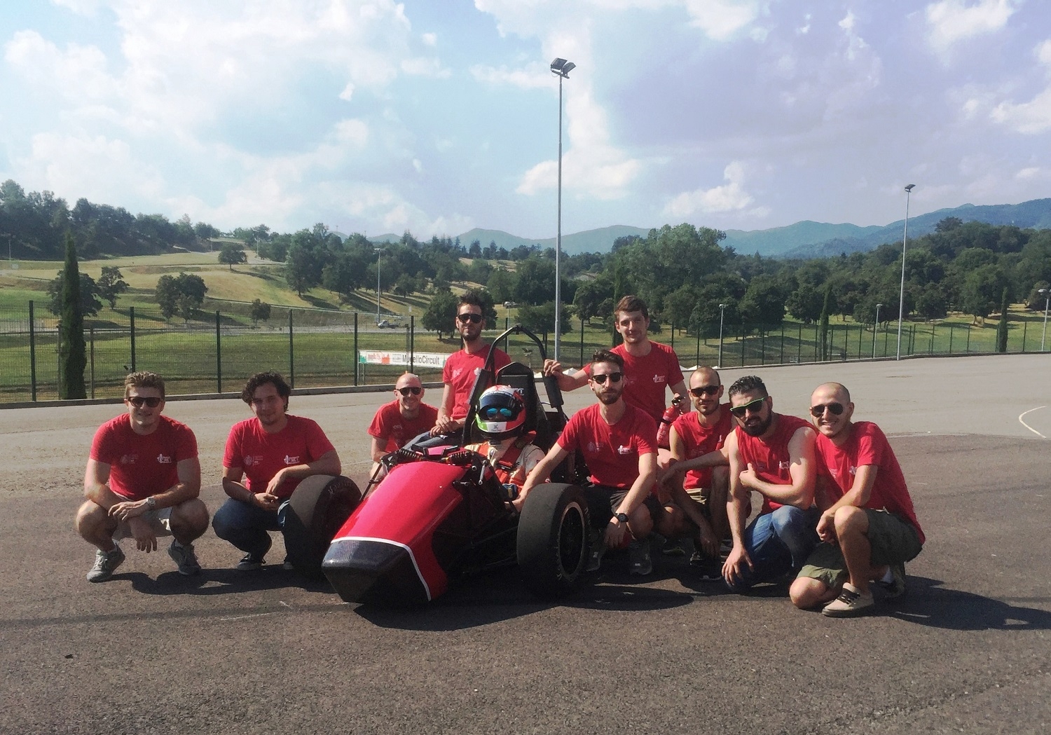 Mugello, in pista la monoposto degli universitari