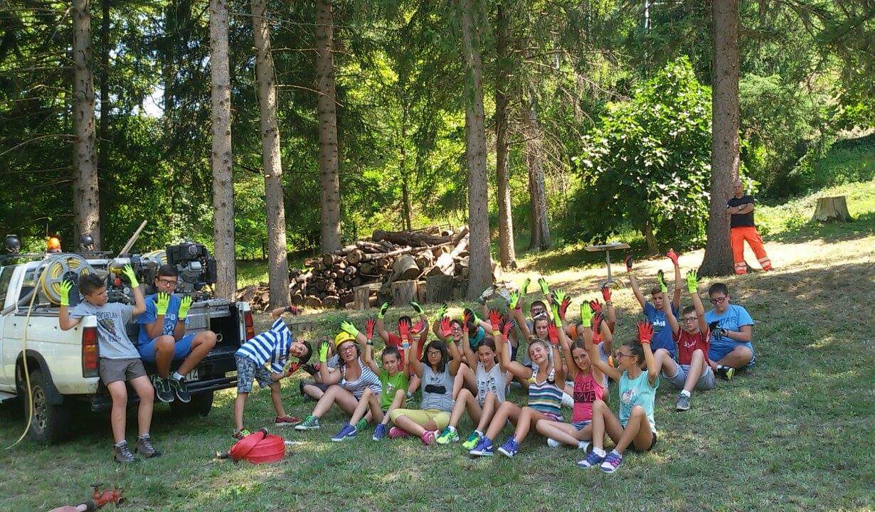 A Marradi il Campo scuola di Protezione Civile. Ragazzi protagonisti, le foto