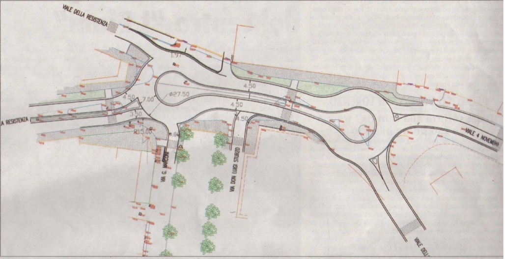 La pianta del 'binocolo'. Ecco come cambierà Borgo