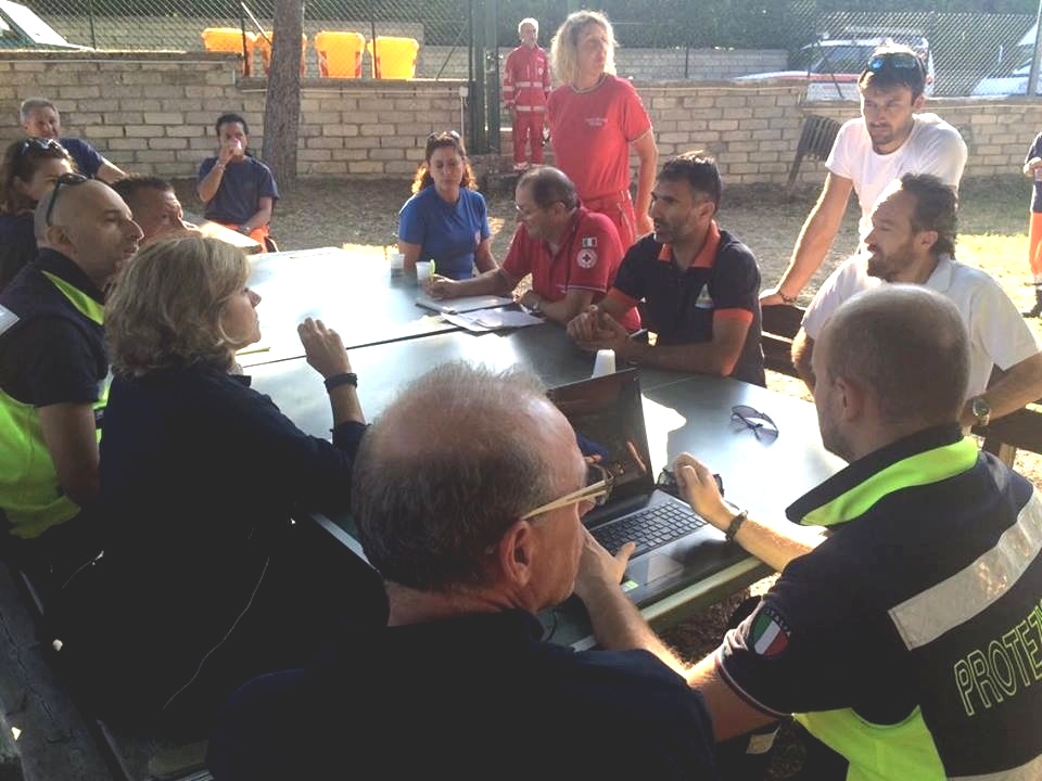 Protezione civile. Rientrati da Amatrice due mugellani