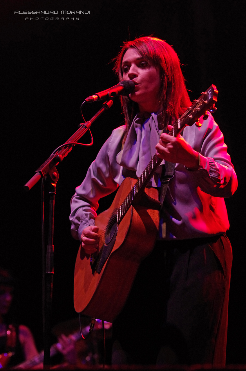 Carmen Consoli a Prato. Foto del concerto