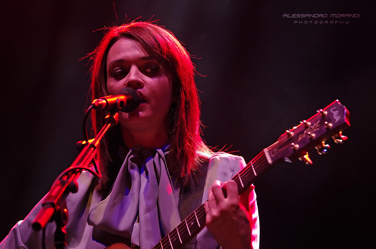 Carmen Consoli a Prato. Foto del concerto