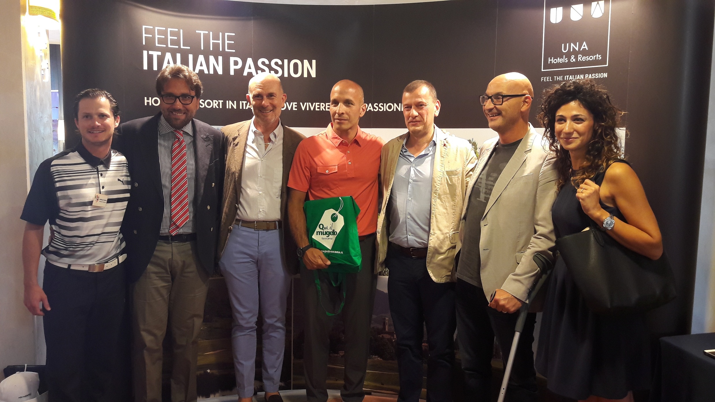 Manager Usa in Mugello: per il golf, Bocelli e la beneficenza. Opportunità turistica