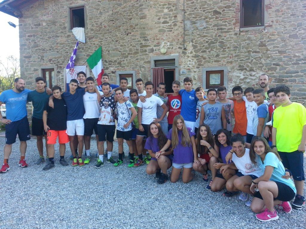 Fiorentina Handball in ritiro alla Tenuta Ferracci
