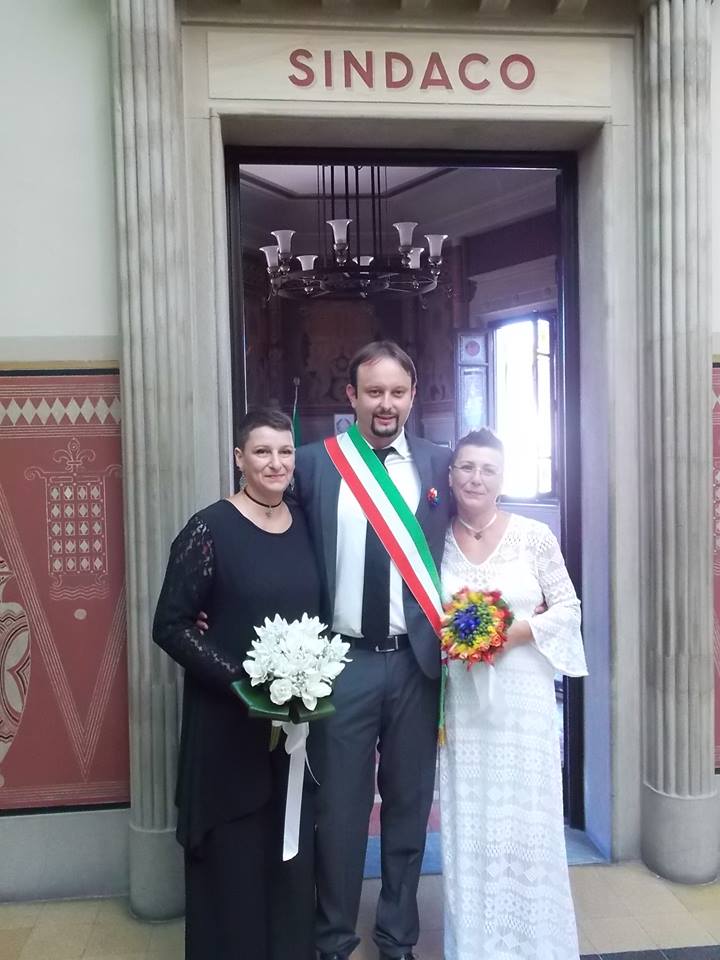 Ilaria e Barbara. Celebrata la prima unione tra due donne