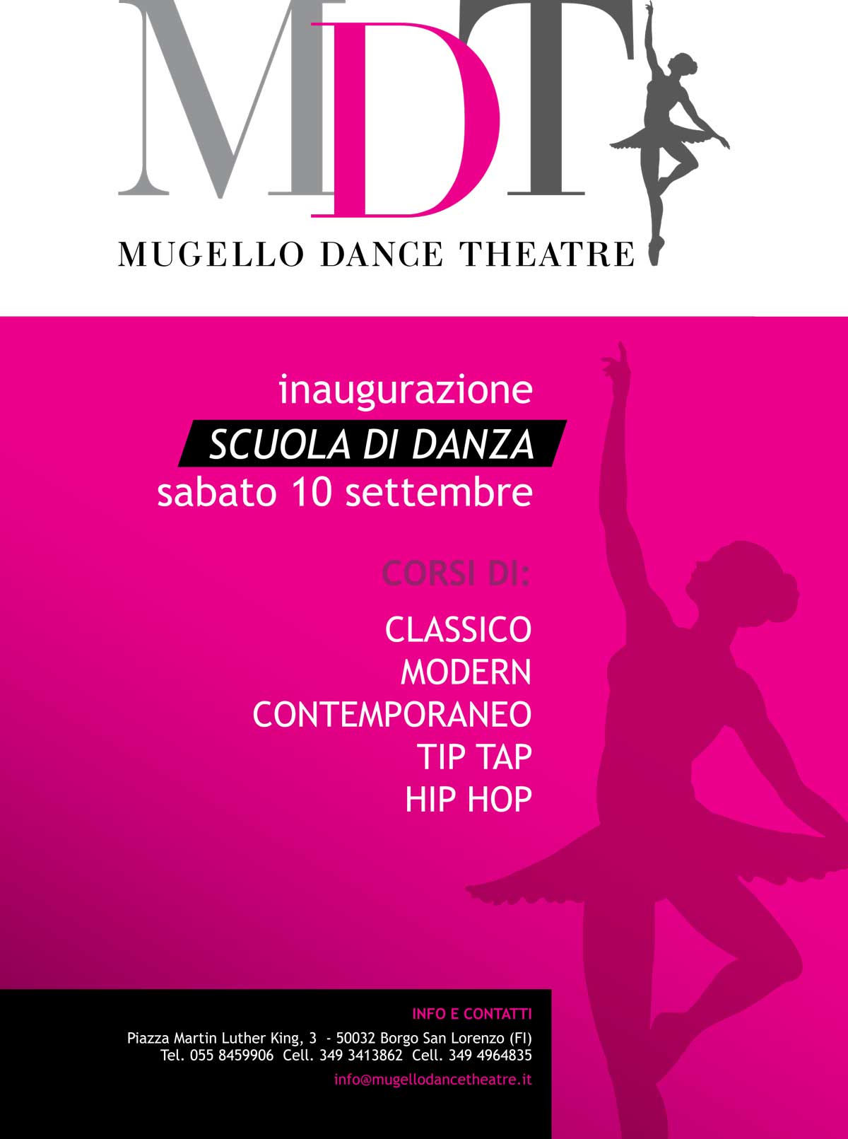 Nasce Mugello Dance Theatre. In punta di piedi per conoscere la danza