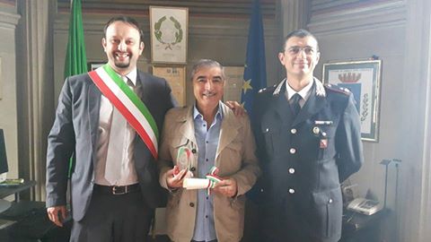 Il sindaco e il brigadiere (in pensione) a Borgo