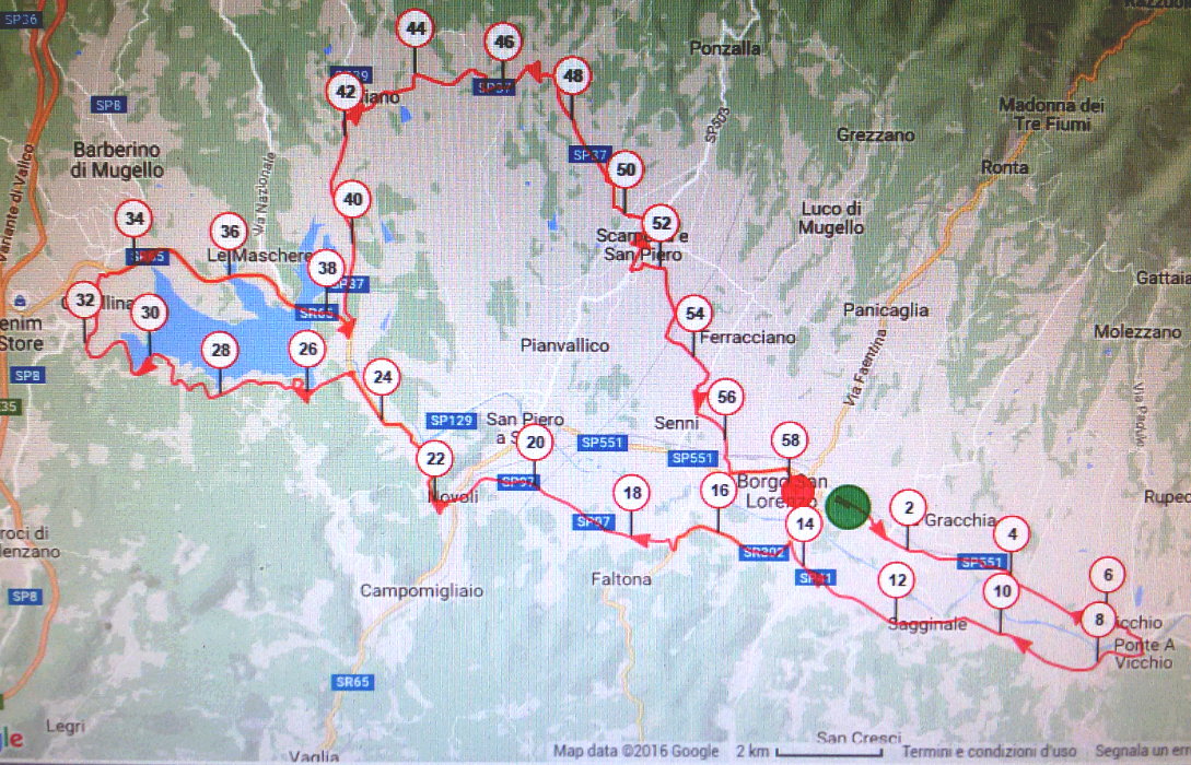 Pedalata di solidarietà. Percorso e info