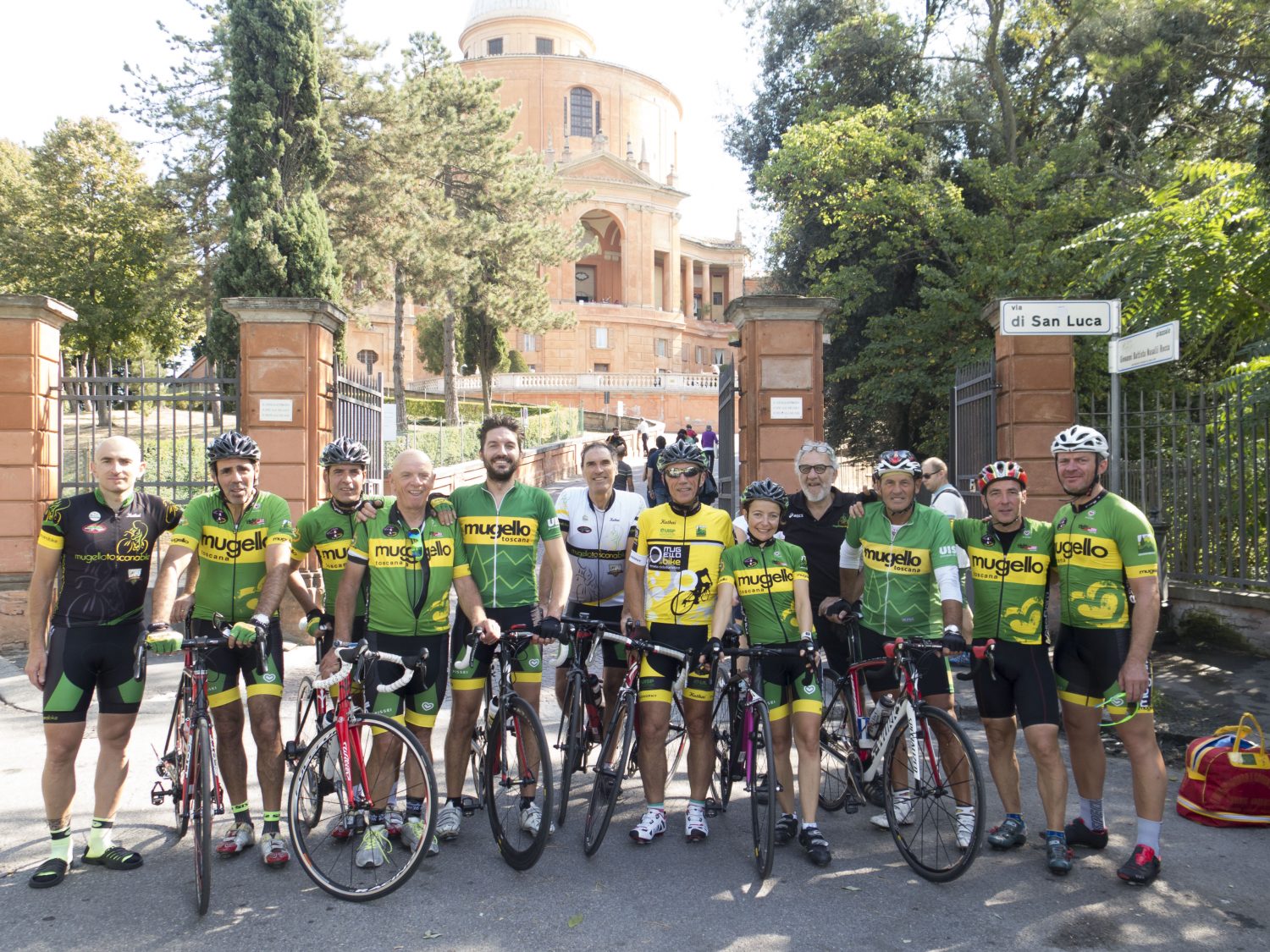 14° edizione della tradizionale pedalata da Borgo a San Luca