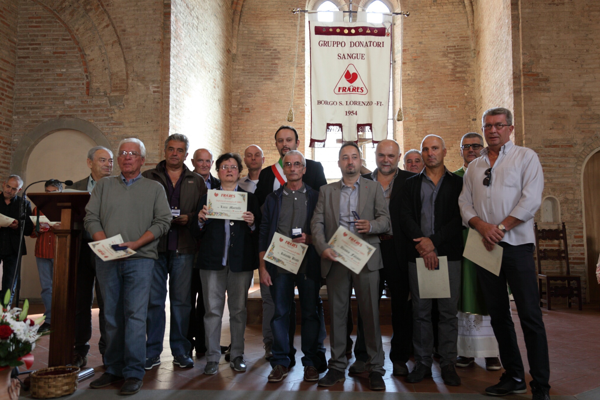 Festa dei donatori Fratres. Altre foto su OK!Mugello