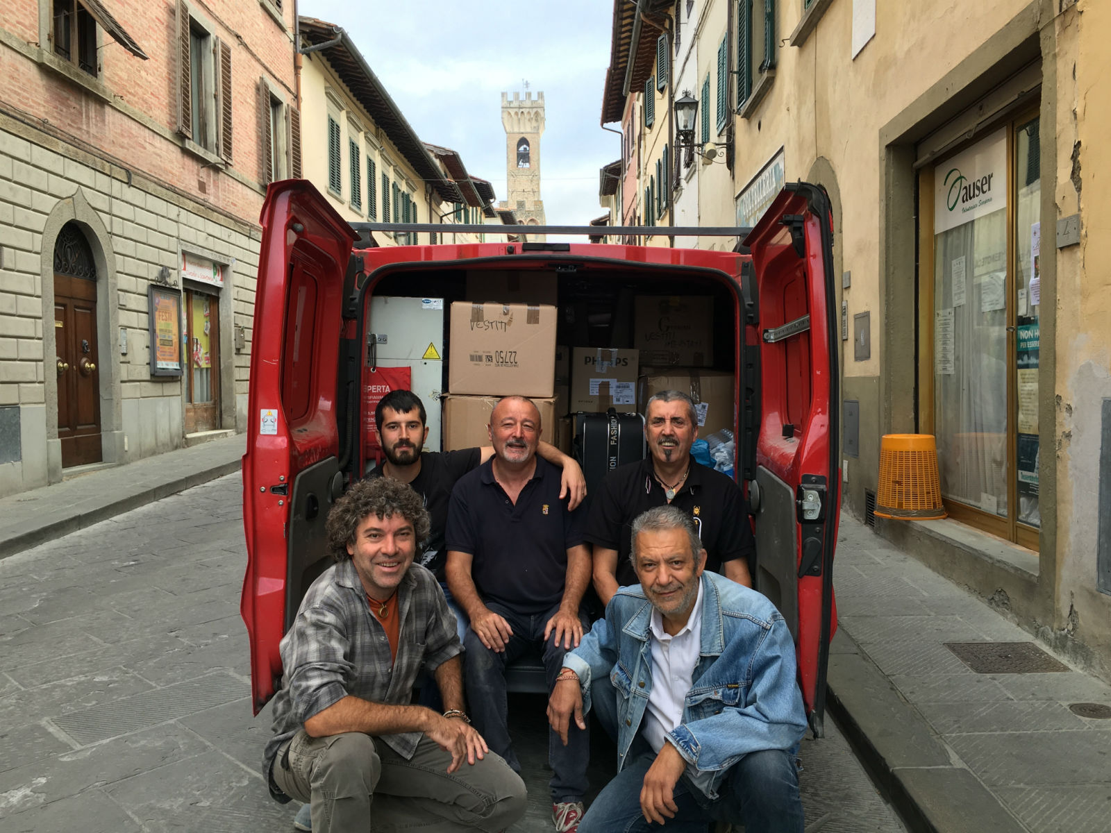 Social Forum Mugello. Un furgone pieno di solidarietà per Amatrice