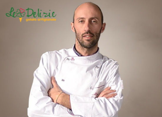 Alessio Calamini vincitore del Sherbeth Festival con il gelato al castagnaccio
