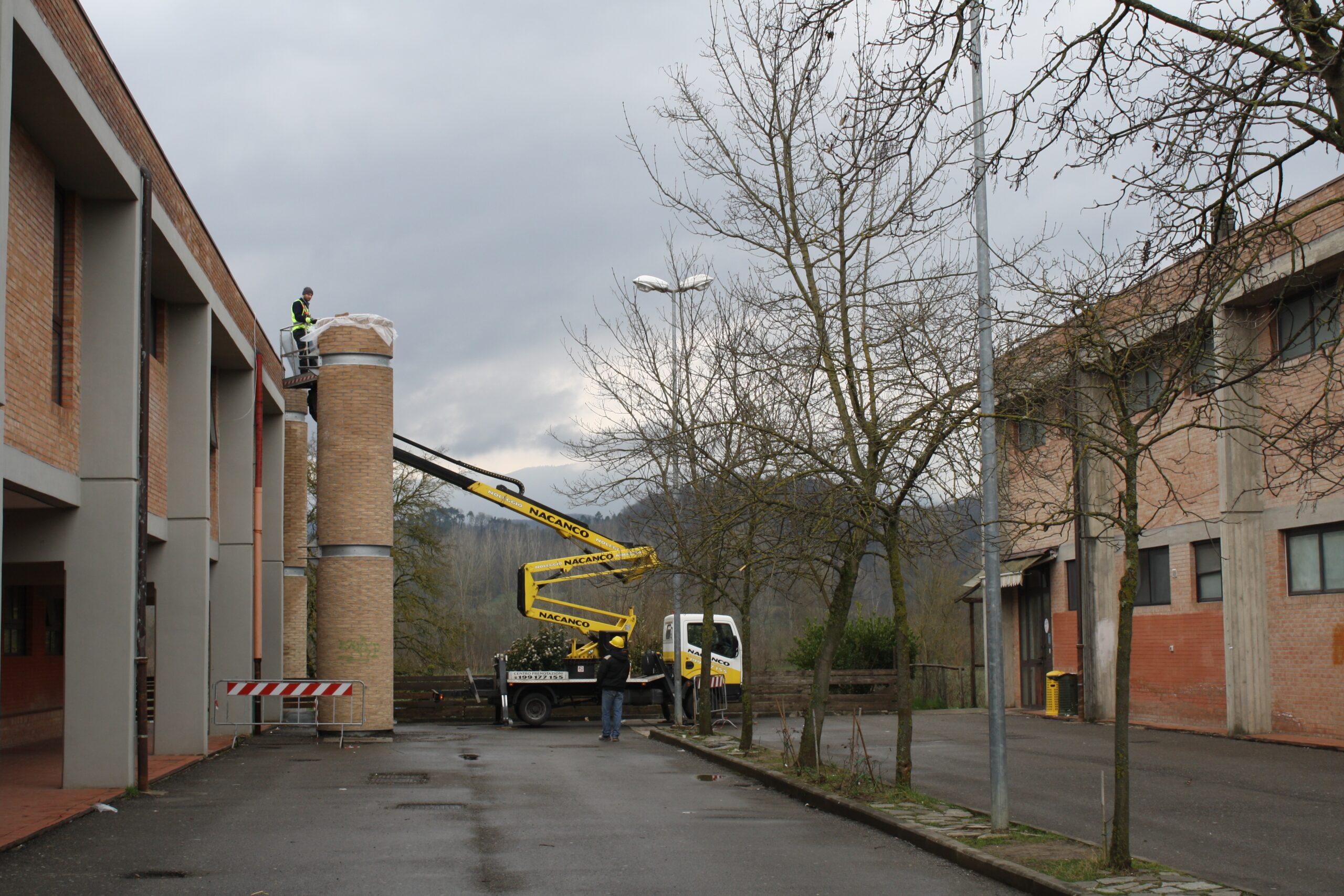 Chino Chini. Colonne parcheggio e spogliatoi, martedì inaugurazione. Finalmente!