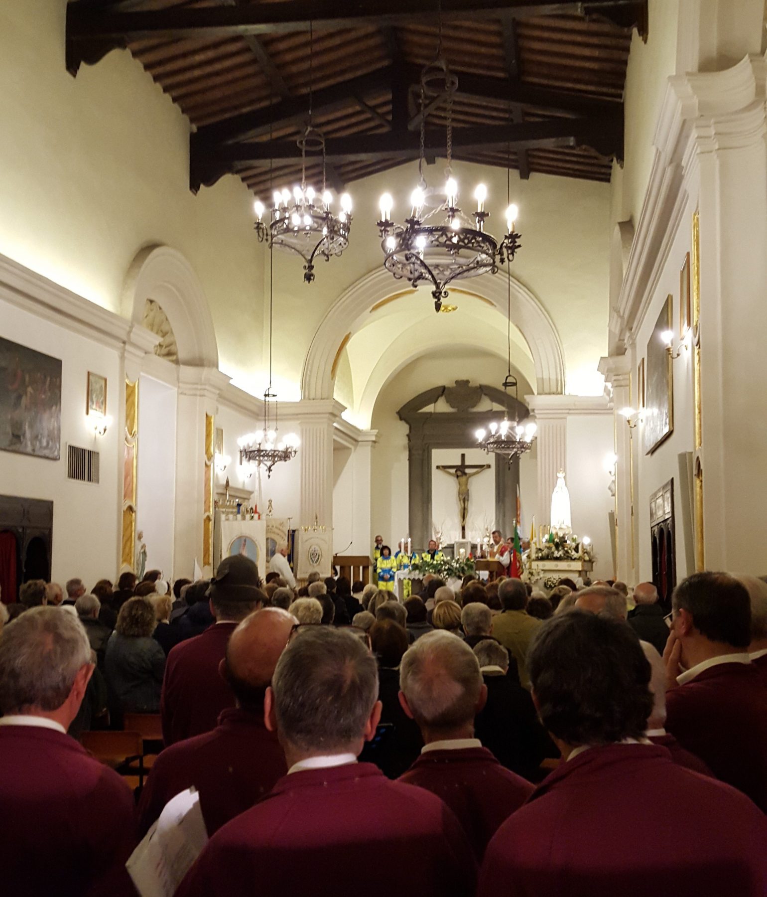 Il coro alpino del Mugello a Settimello