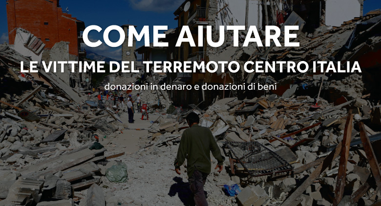Donazioni per terremotati attraverso le Misericordie. Ecco come
