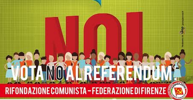 Rifondazione va al mercato. Per il No al referendum
