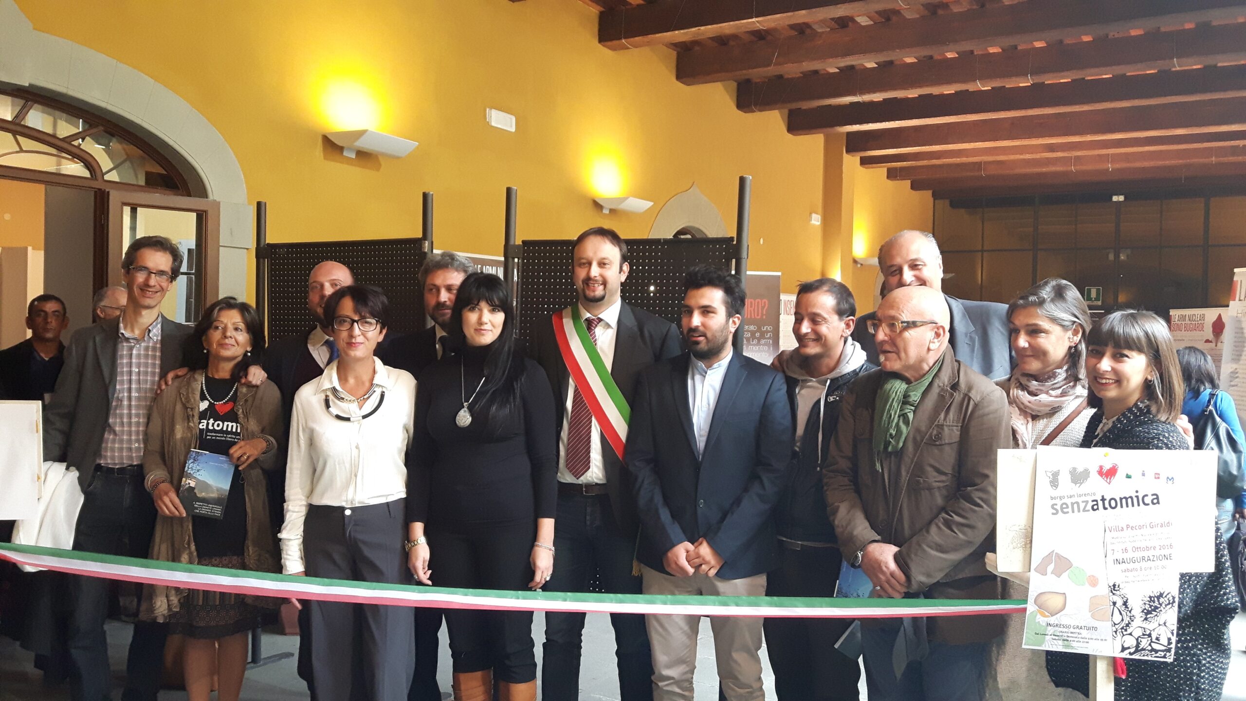 Senzatomica. Una mostra per la pace: inaugurata a Borgo