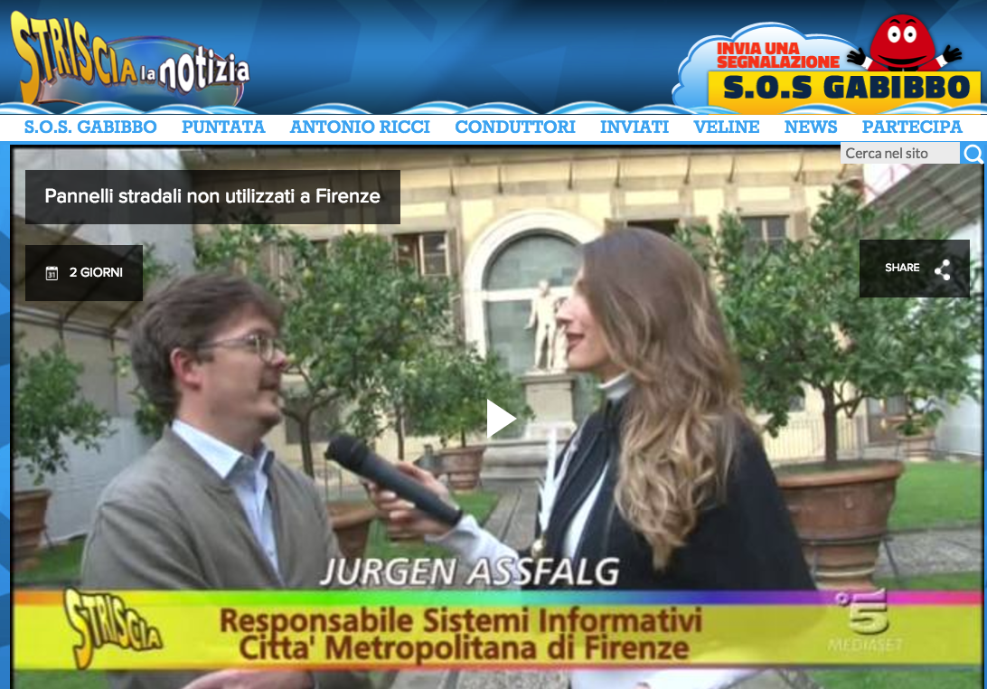 Sicurtraf. L'inchiesta di OK!Mugello fonte (non citata!) per Striscia la Notizia