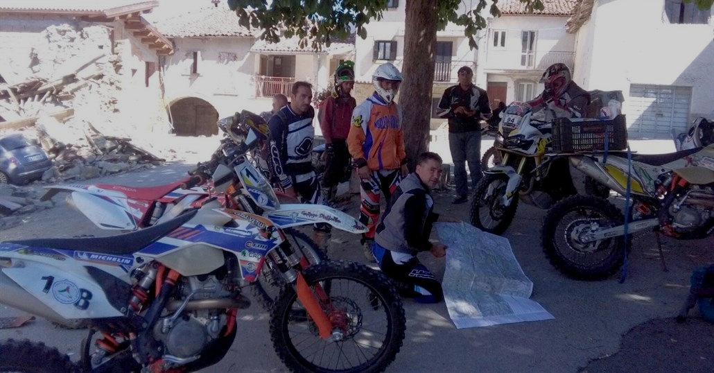 La Protezione Civile? Arriva in moto, corso al Mugello