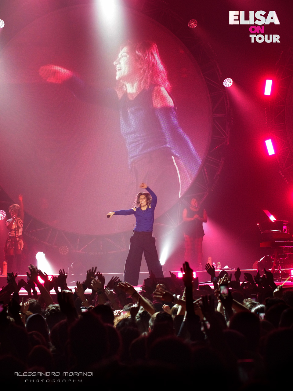 Le belle foto del concerto di Elisa al Mandela Forum. By OK!Mugello