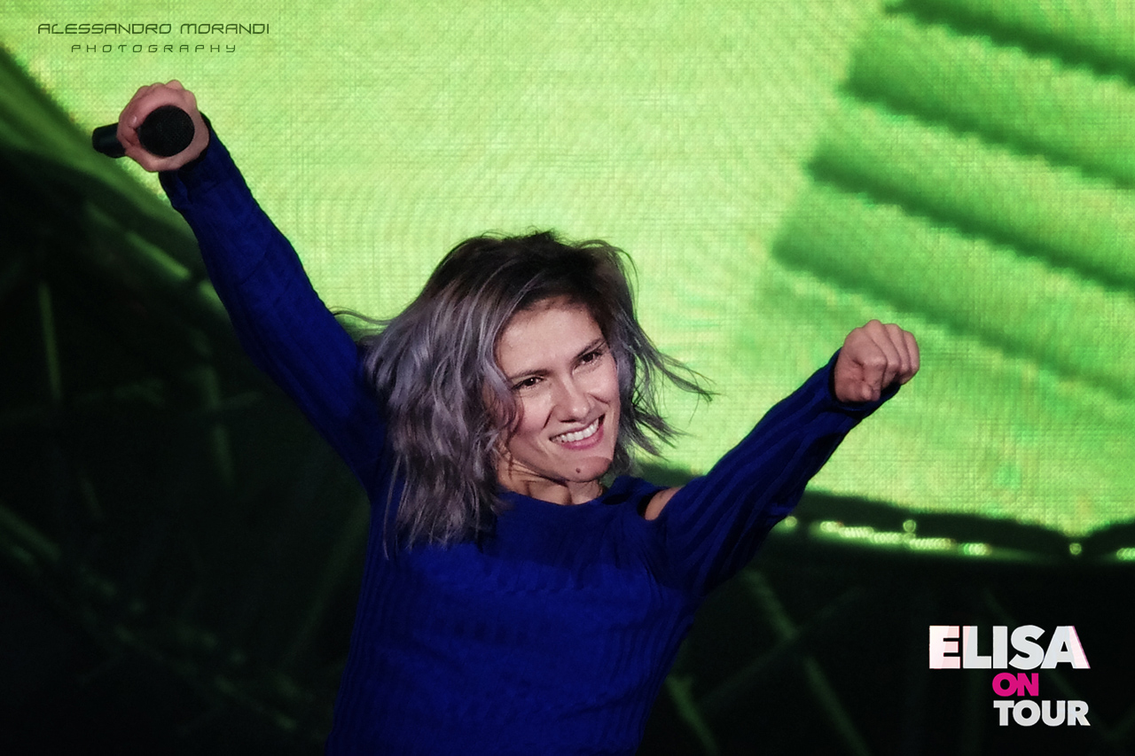 Le belle foto del concerto di Elisa al Mandela Forum. By OK!Mugello