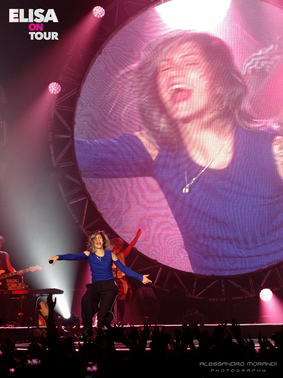 Le belle foto del concerto di Elisa al Mandela Forum. By OK!Mugello