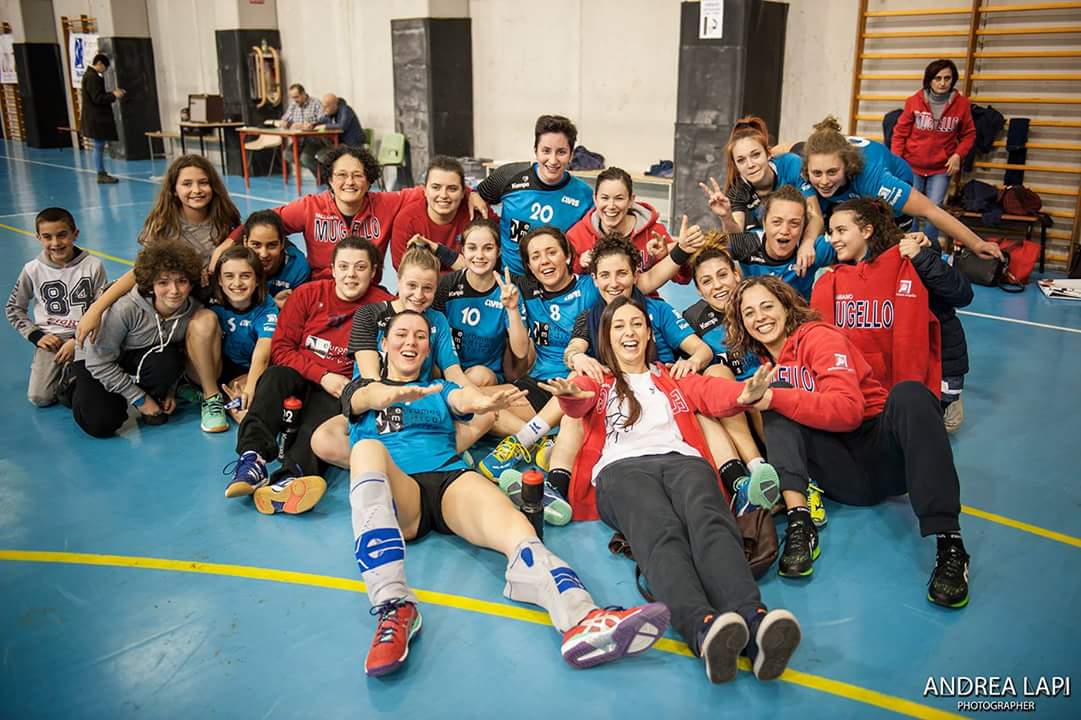 Pontassieve. 1° Partida di Campionato per le ragazze della Pallamano Mugello
