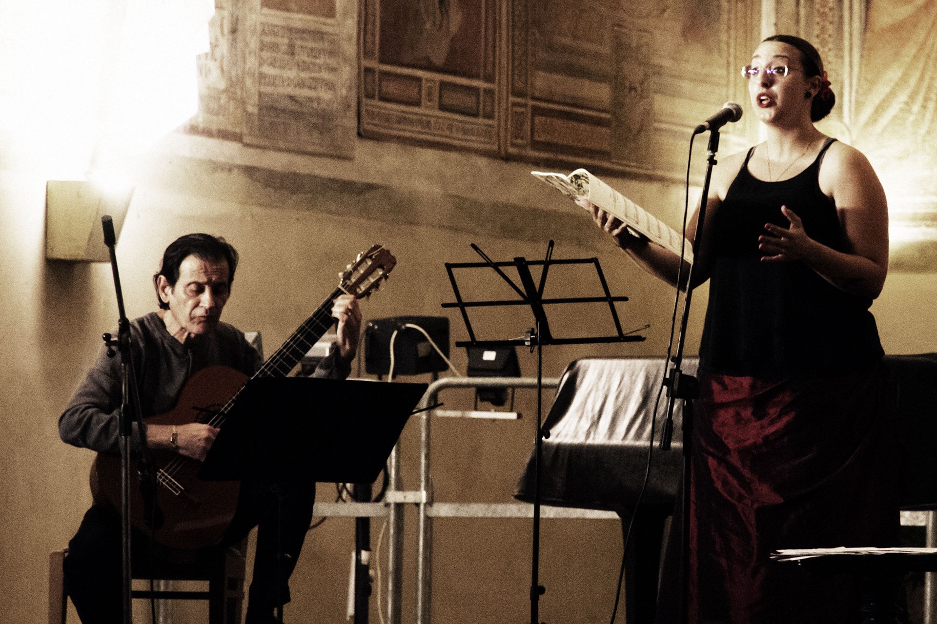 Martina & Giuseppe. Chitarra & Voce a San Piero per il concerto di Natale