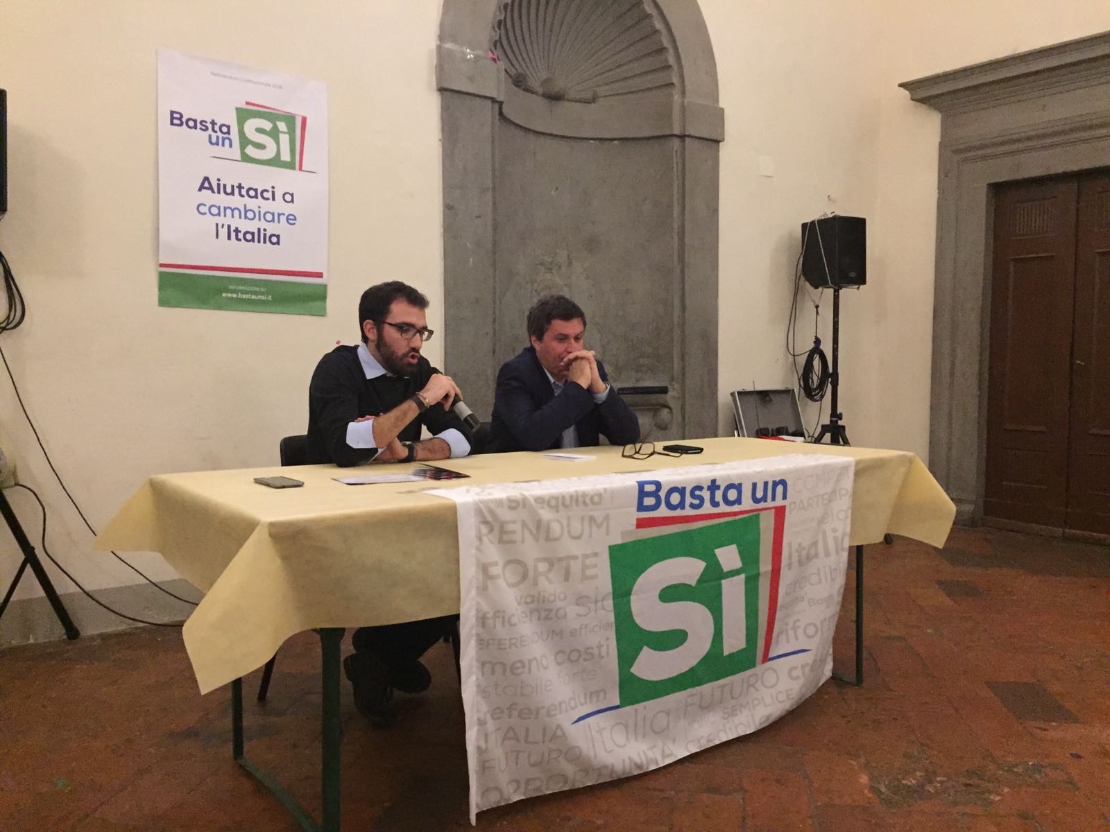 David Ermini a San Piero, basta un sì