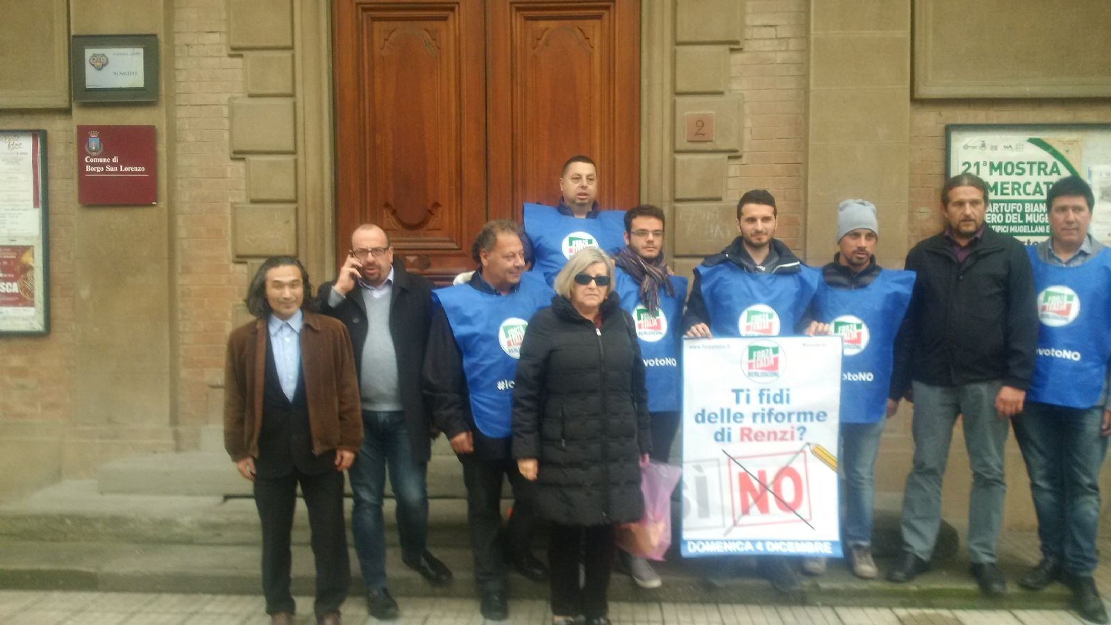 Le iniziative di Forza Italia per il NO La Carovana delle 500