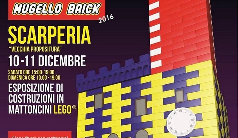 Mugello Brik 2016. A Scarperia il ritrovo degli appassionati di Lego