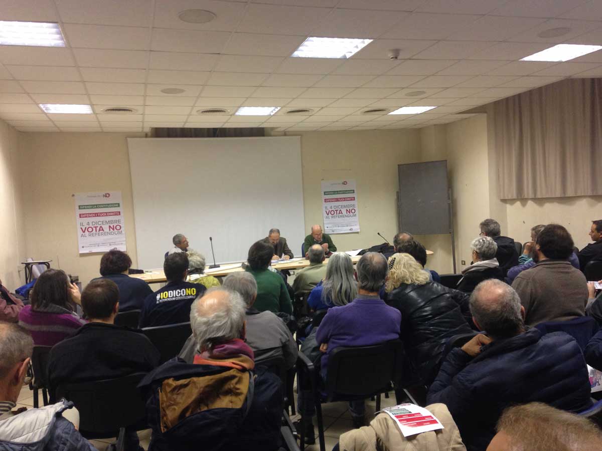 Referendum. Fine settimana d'incontri a Borgo San Lorenzo