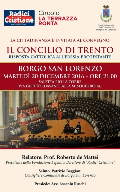Locandina Concilio Trento