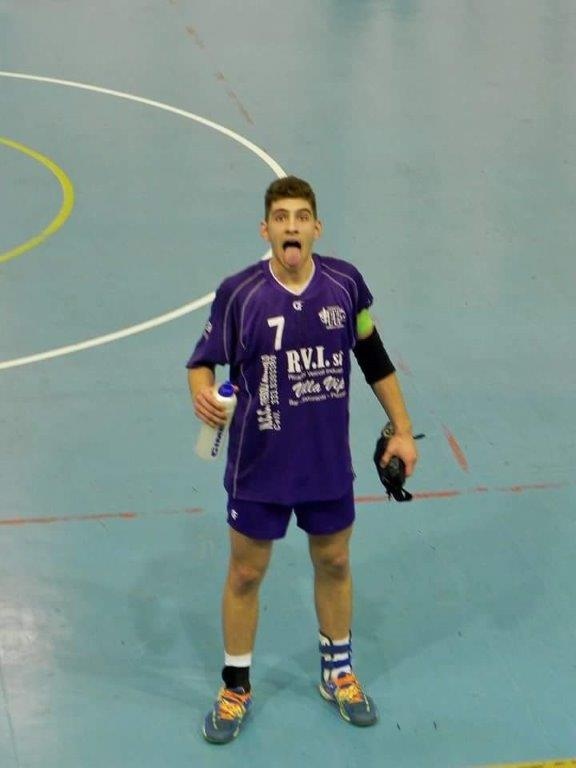 Matteo Nigro capitano Under 18M